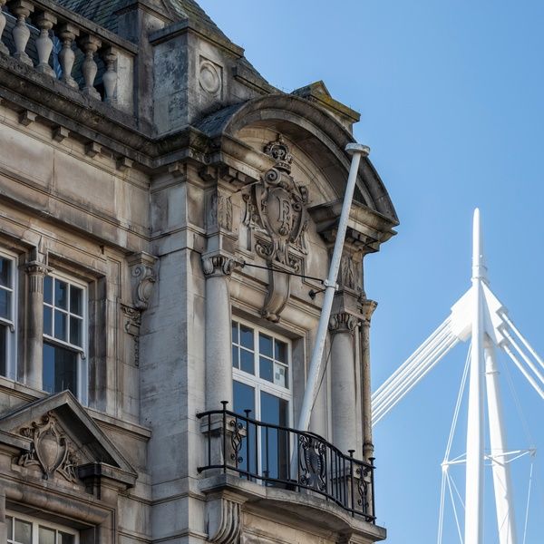 The Parkgate Hotel Window Detail