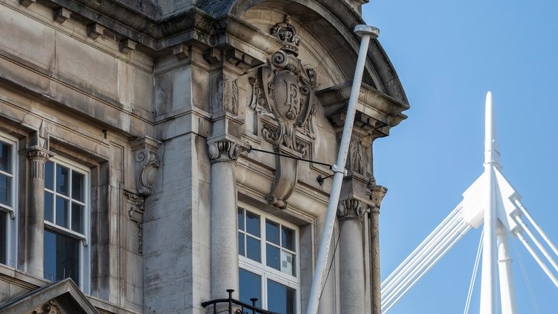 The Parkgate Hotel Window Detail