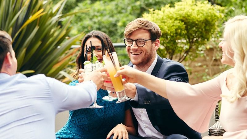 People Drinking Cheers