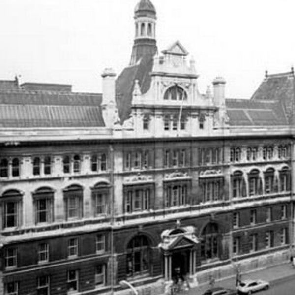 Former Head Post Office and the old County Court in Cardiff