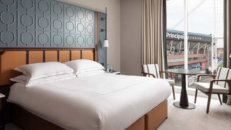 Deluxe King with Principality Stadium View