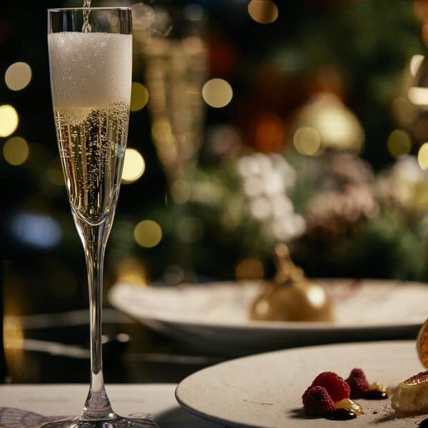 Christmas Festive Dining with Champagne