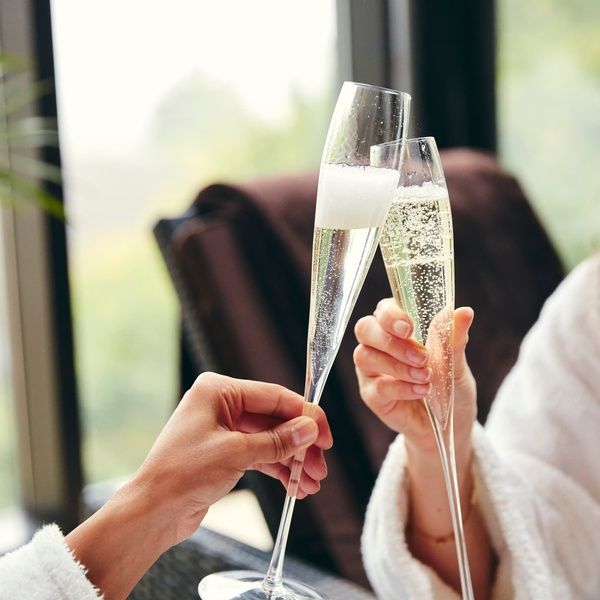 Prosecco Glasses Clinking