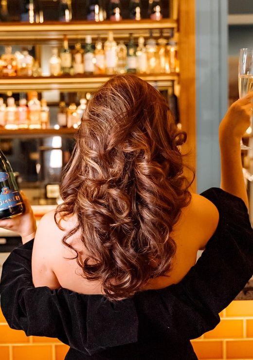 Champagne in The Sorting Room Bar